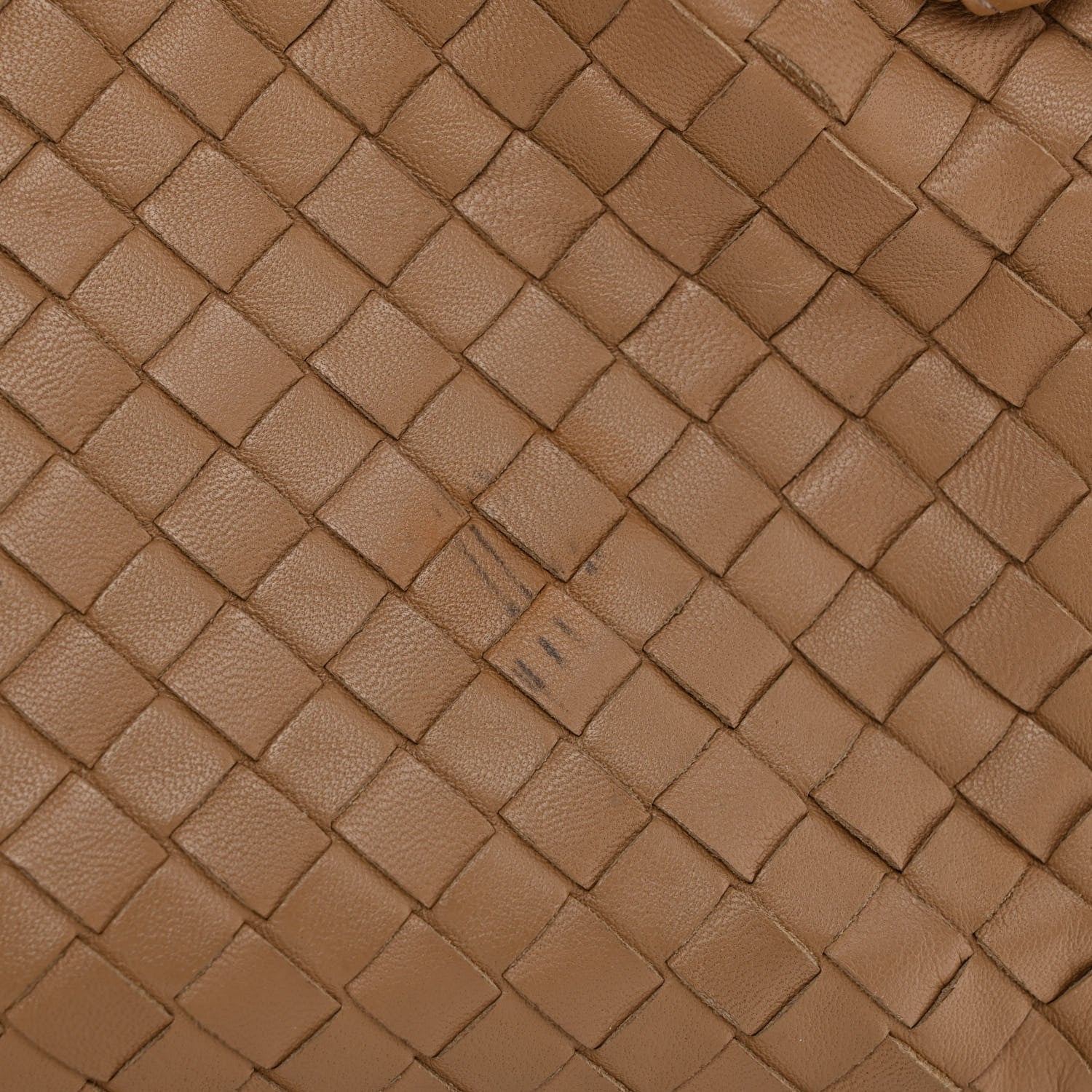 Bottega Veneta Nappa Intrecciato Nodini Crossbody Messenger Camel 10 of 10