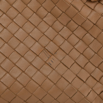 Bottega Veneta Nappa Intrecciato Nodini Crossbody Messenger Camel 10 of 10