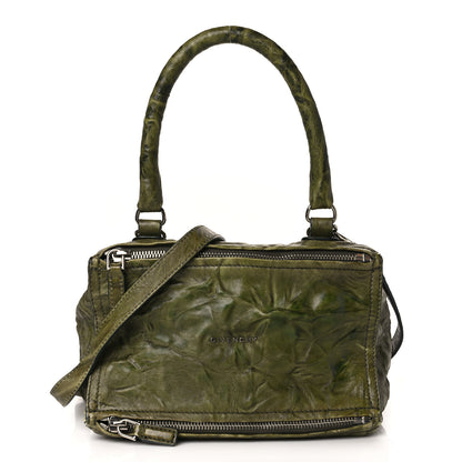 Givenchy Tumbled Sheepskin Small Pandora Khaki 1 of 9