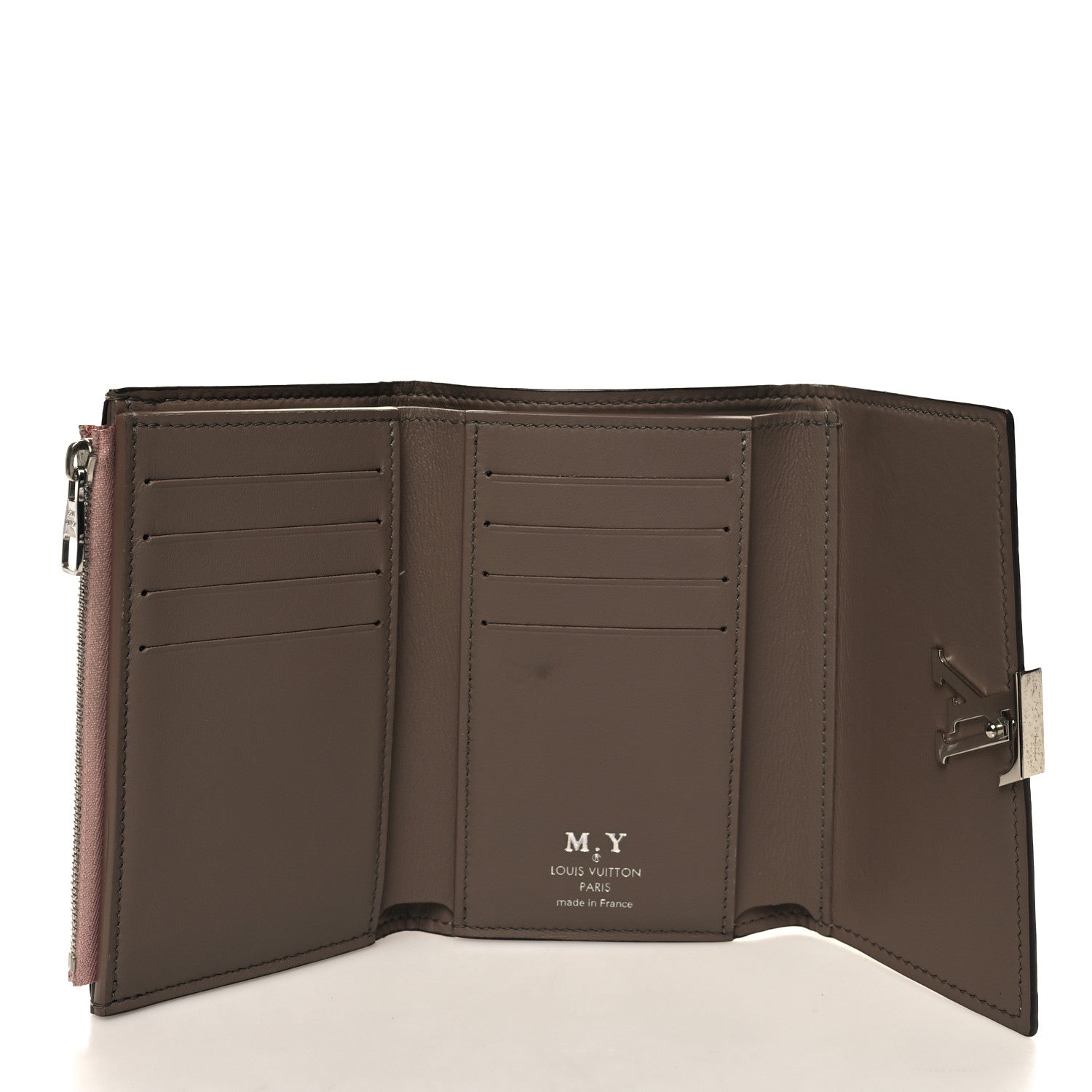 Louis Vuitton Taurillon Capucines Compact Wallet Magnolia 5 of 11