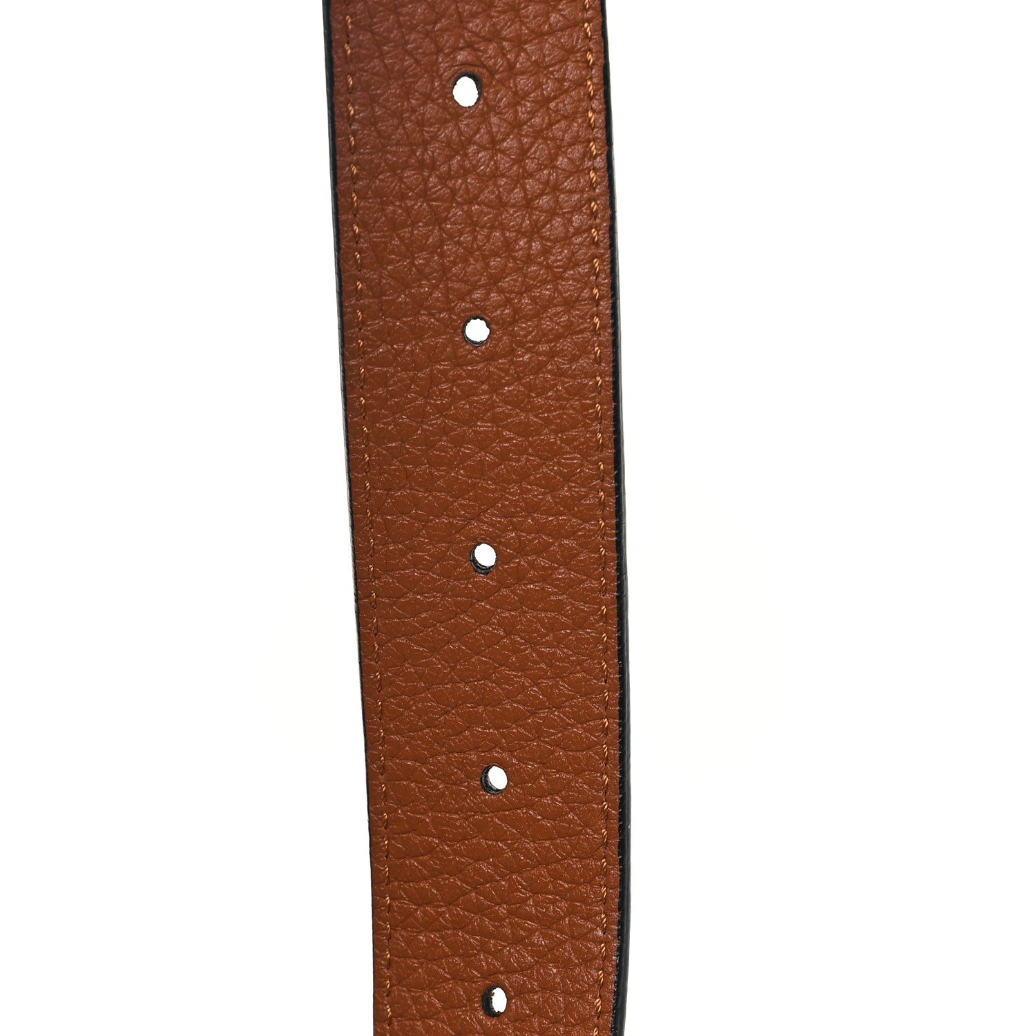 Louis Vuitton Taurillon Calfskin 30mm LV Initiales Reversible Belt 85 34 Black 4 of 4