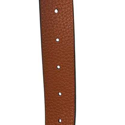 Louis Vuitton Taurillon Calfskin 30mm LV Initiales Reversible Belt 85 34 Black 4 of 4