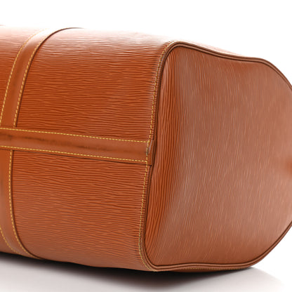 Louis Vuitton Epi Keepall 45 Cipango 9 of 17