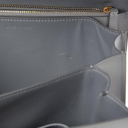 Celine Box Calfskin Medium Classic Box Flap Bag Zinc 9 of 12