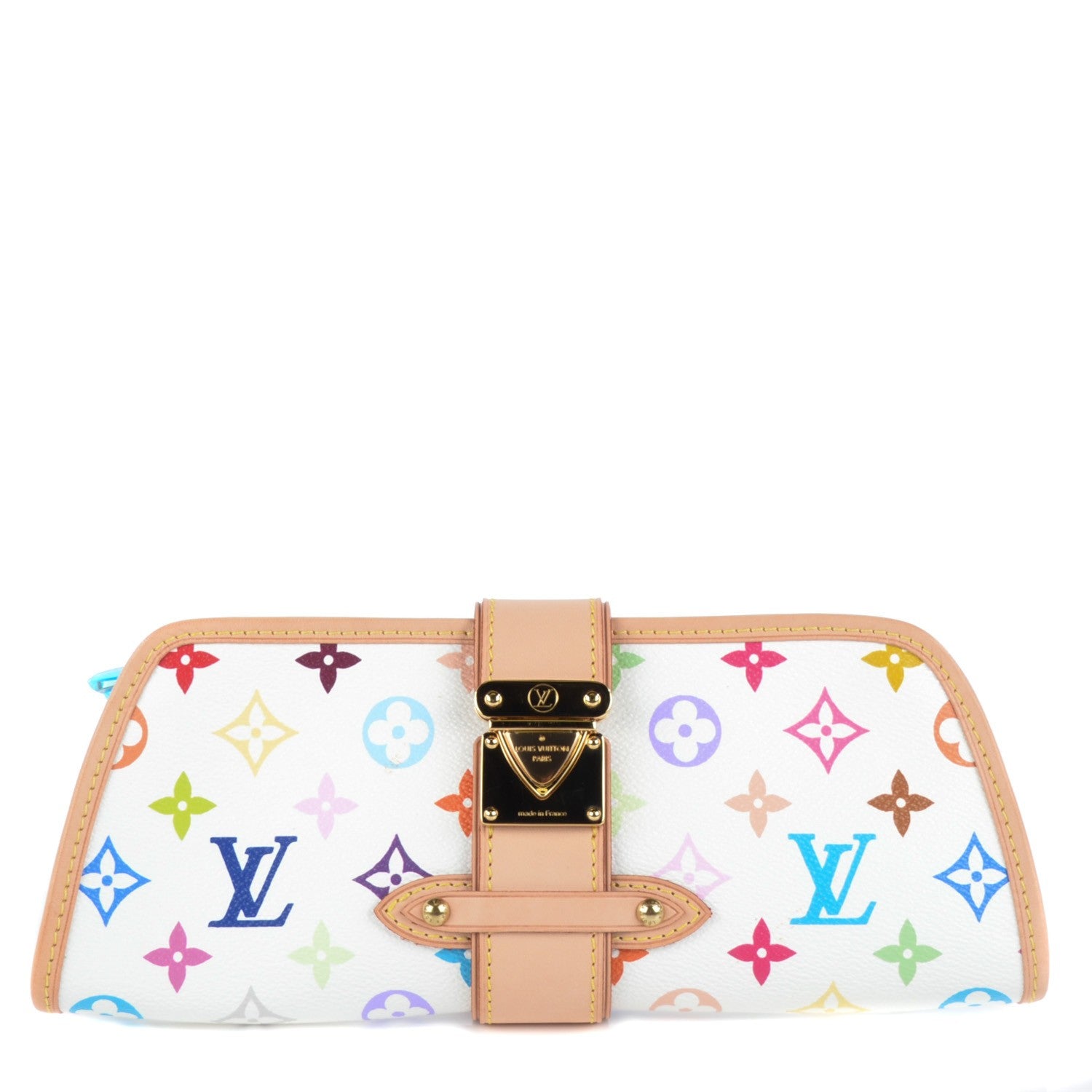 Louis Vuitton Monogram Multicolor Shirley White 1 of 8