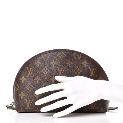Louis Vuitton Monogram Trousse Demi Ronde 2 of 8
