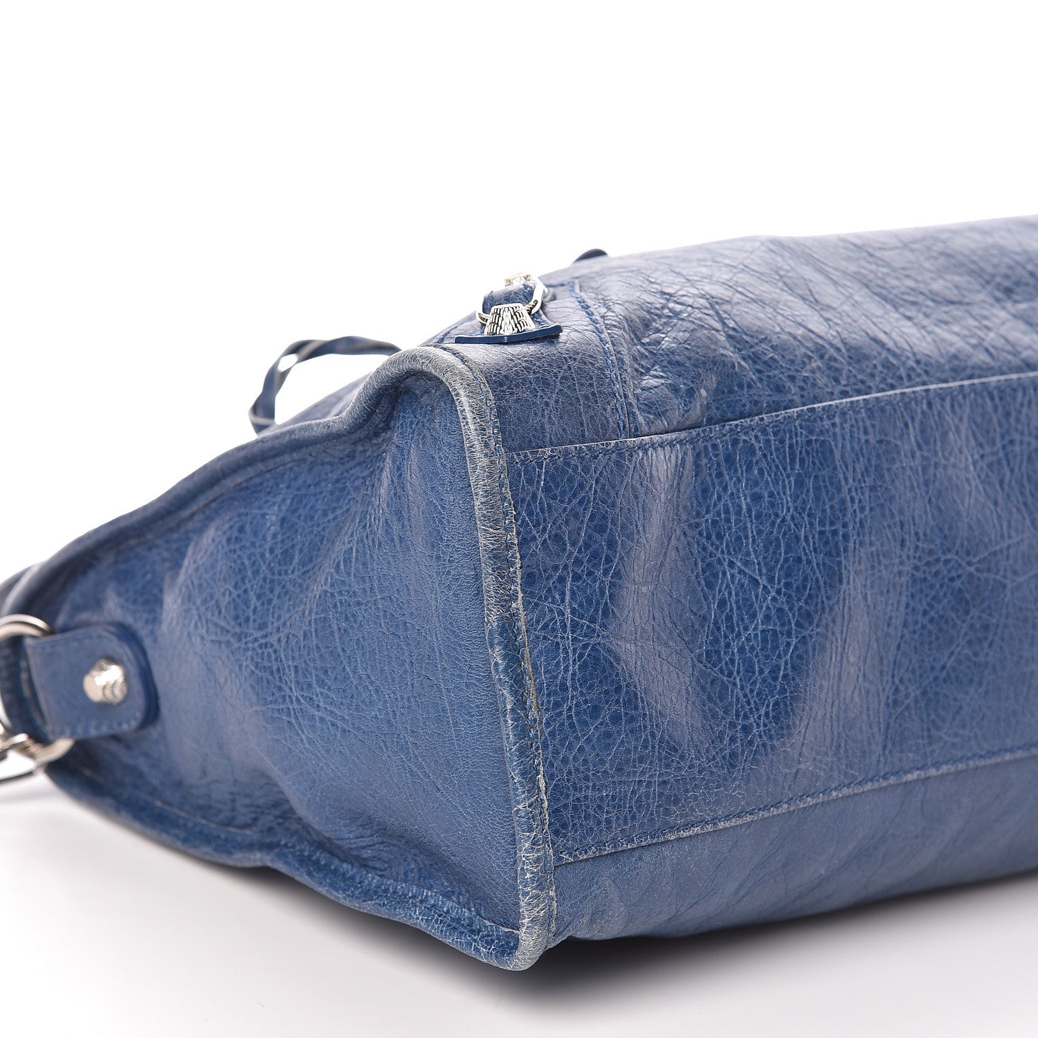 Balenciaga Agneau Giant 12 Silver Hardware City Bleu Cobalt Bleu Electric 8 of 9