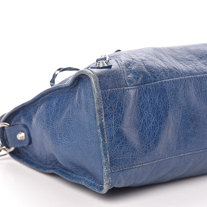 Balenciaga Agneau Giant 12 Silver Hardware City Bleu Cobalt Bleu Electric 8 of 9