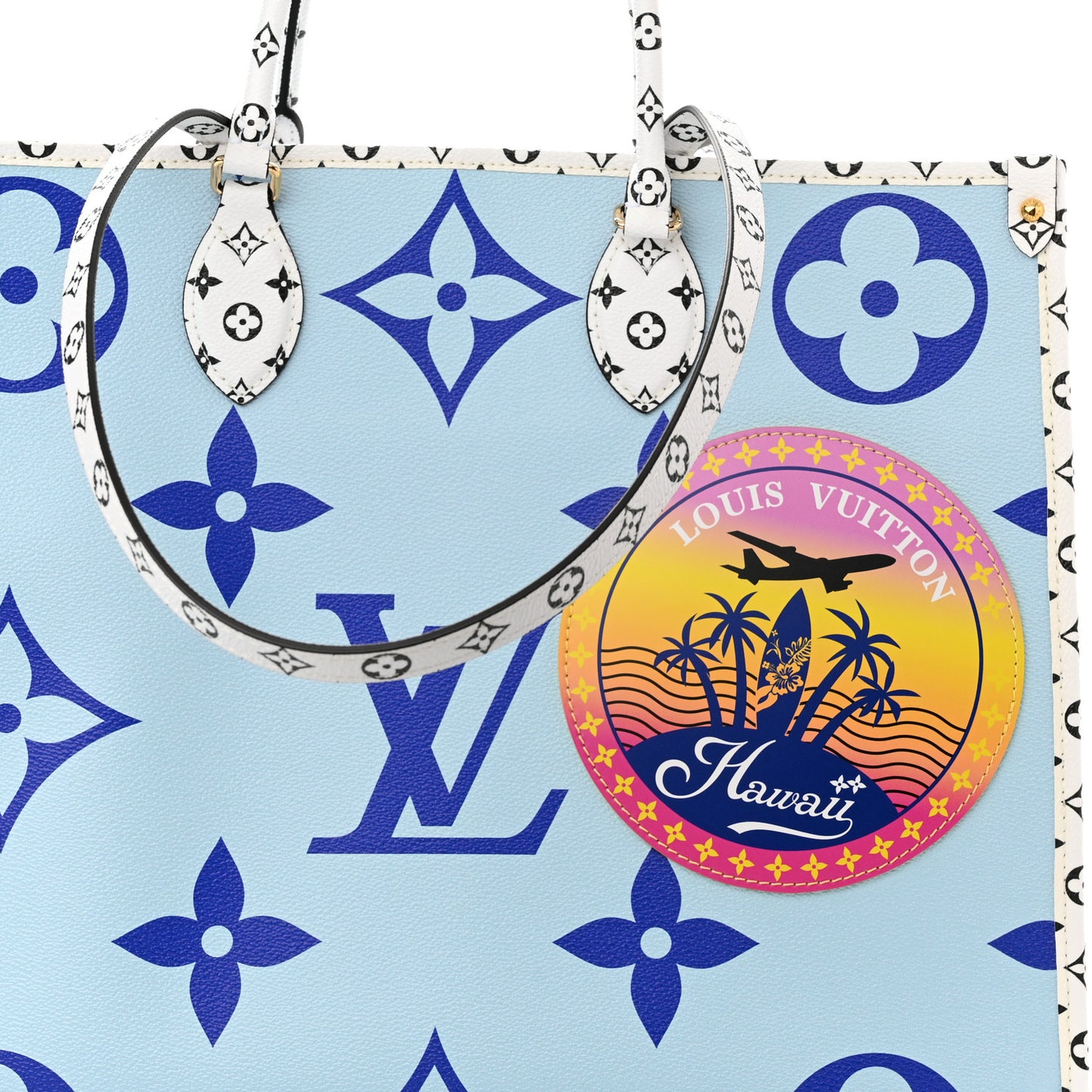 Monogram Giant Hawaii Onthego Blue