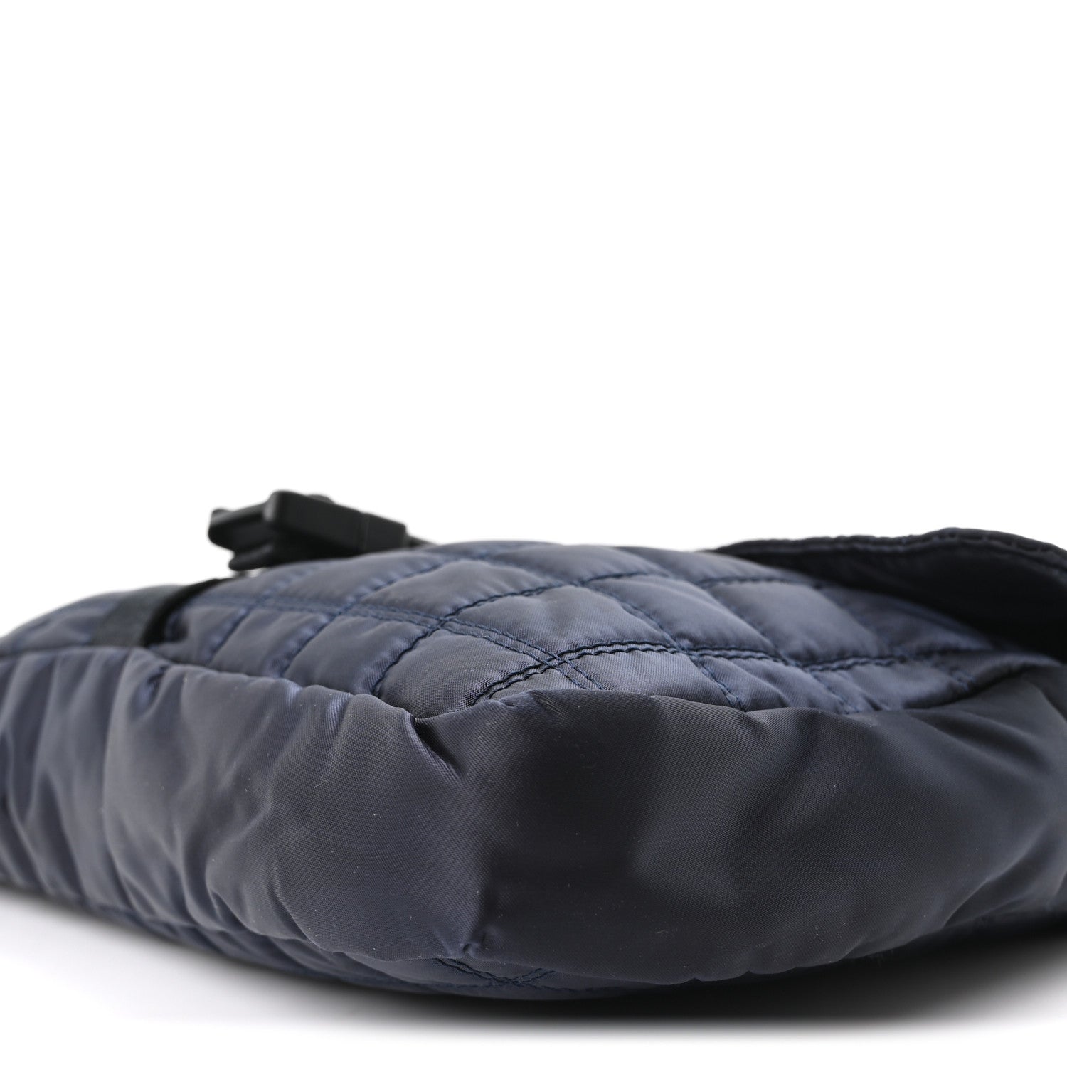 Chanel Nylon Quilted Ski Sport Flap Bag Navy 10 of 10