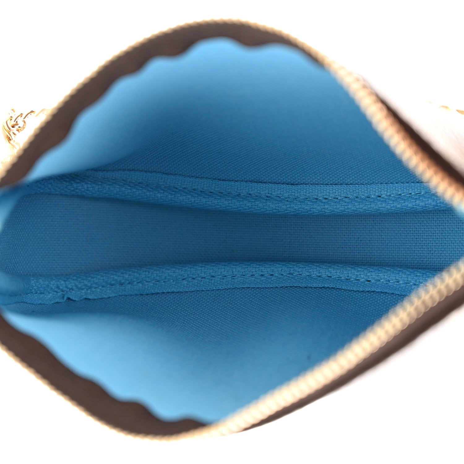 Louis Vuitton Monogram 2022 Christmas Animation Toyko Mini Pochette Accessories Blue 5 of 7
