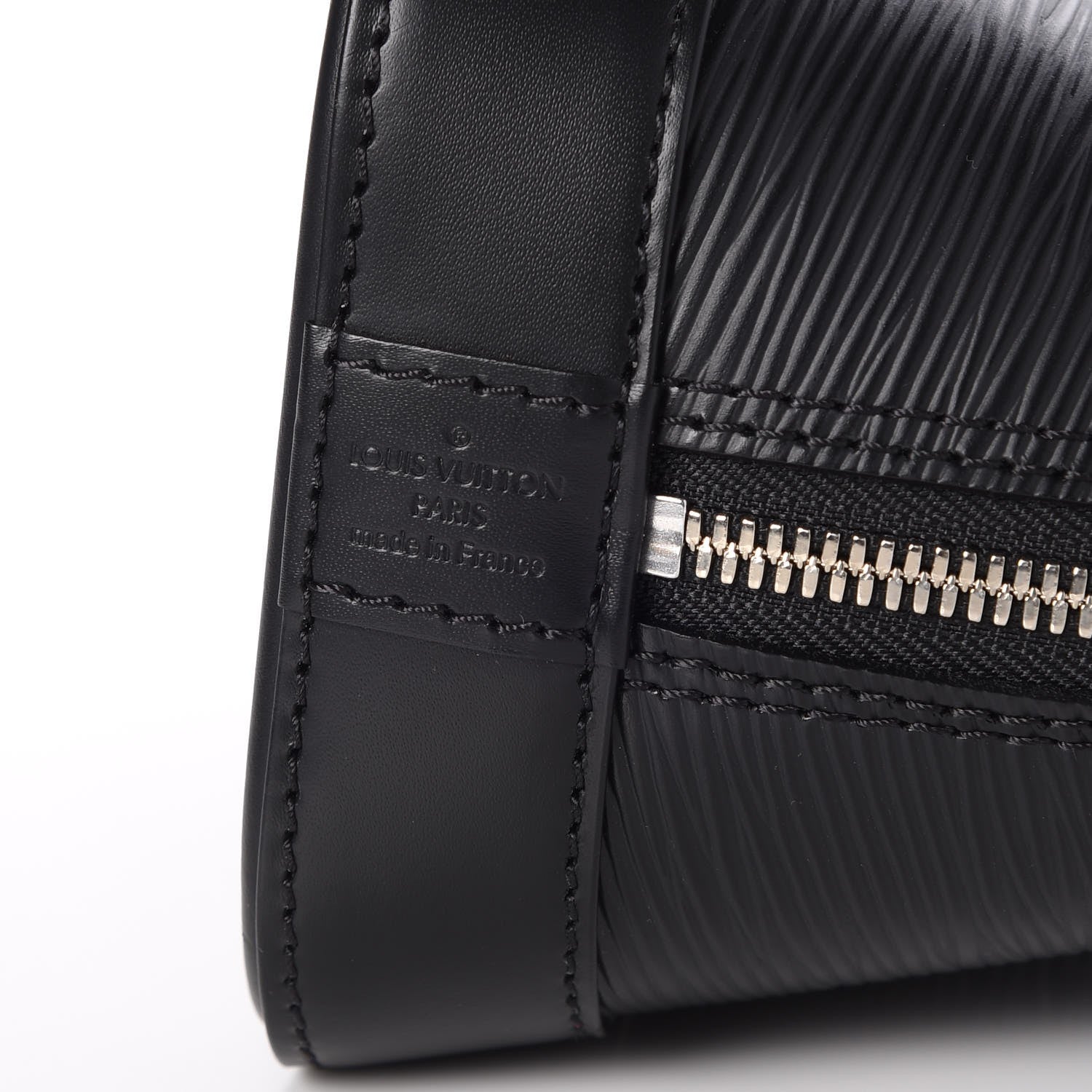 Louis Vuitton Epi Alma BB Black 6 of 8