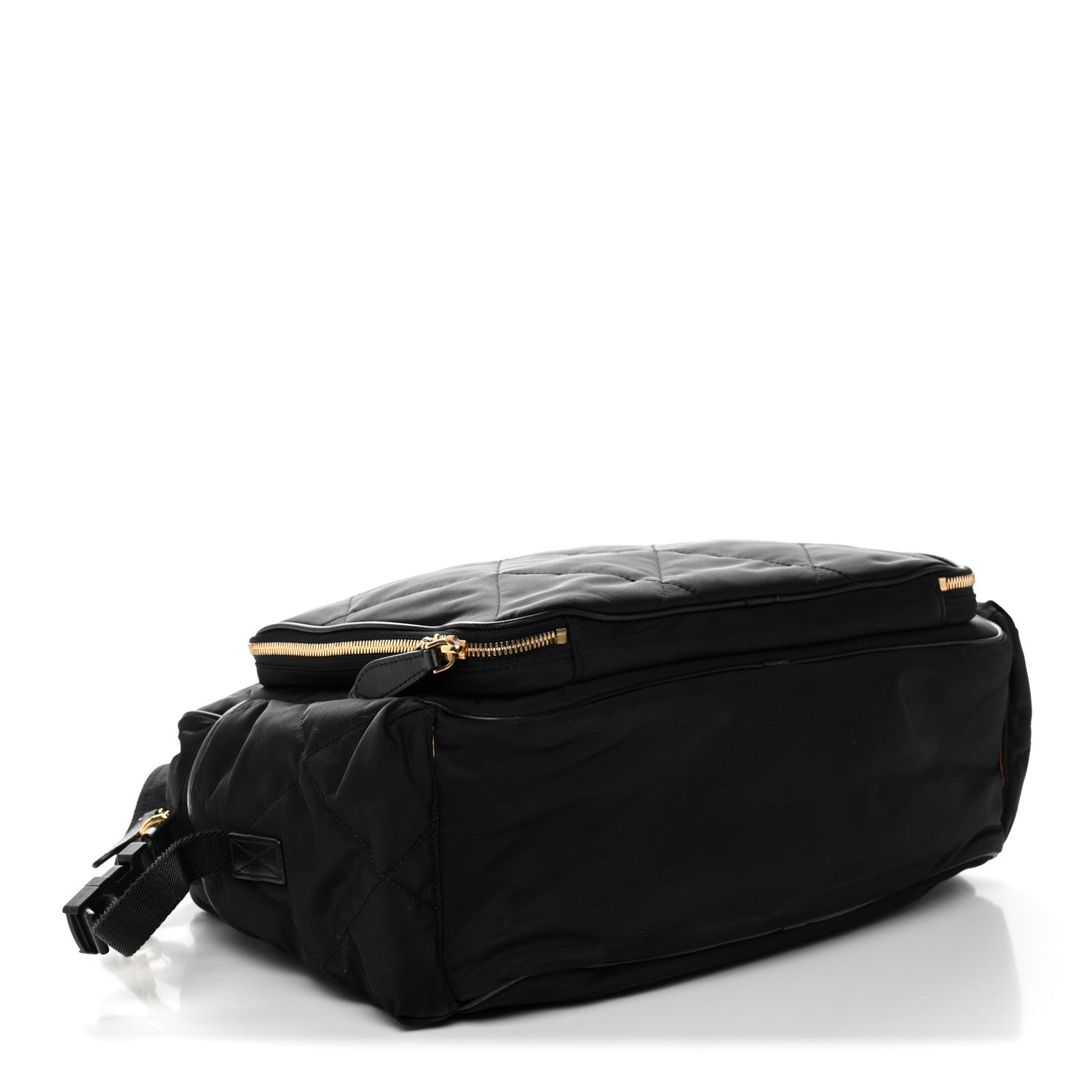 Burberry Nylon Quilted Diaper Tote Bag Black 4 of 10