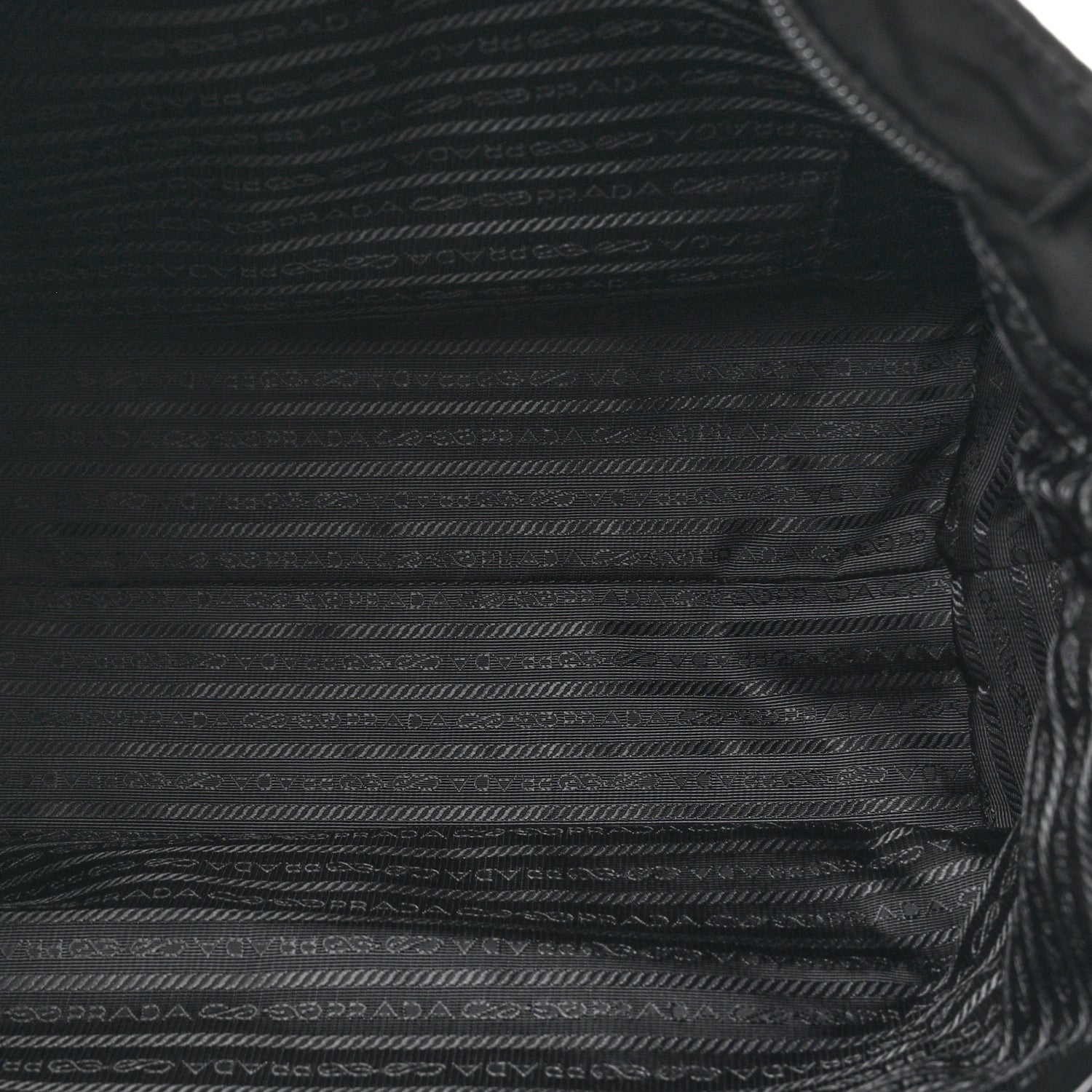 Prada Tessuto Nylon Saffiano Vela Tote Black 5 of 11
