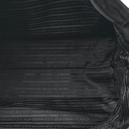 Prada Tessuto Nylon Saffiano Vela Tote Black 5 of 11
