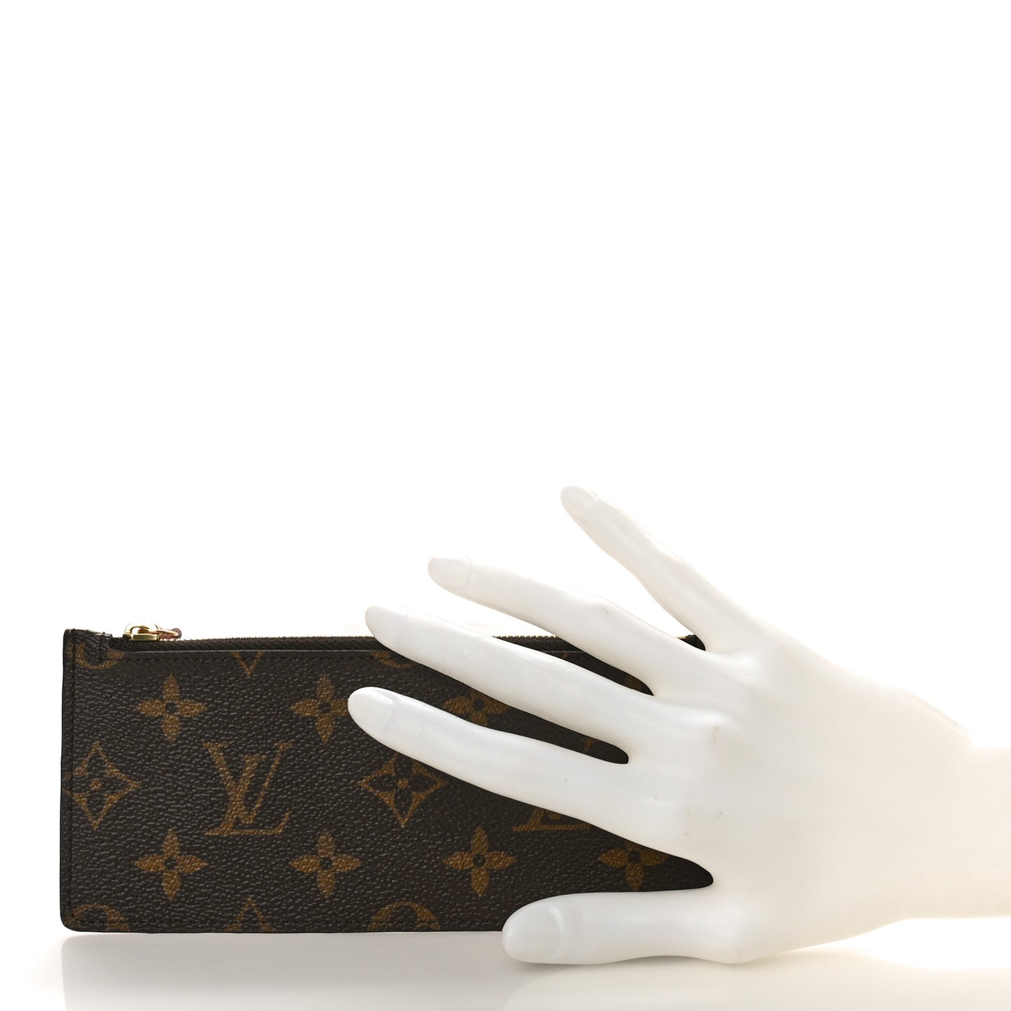 Monogram Josephine Wallet Zippered Insert Rose Ballerine