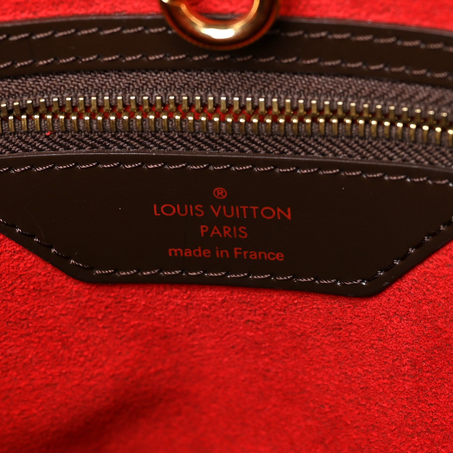 Louis Vuitton Damier Ebene Hampstead MM 6 of 9