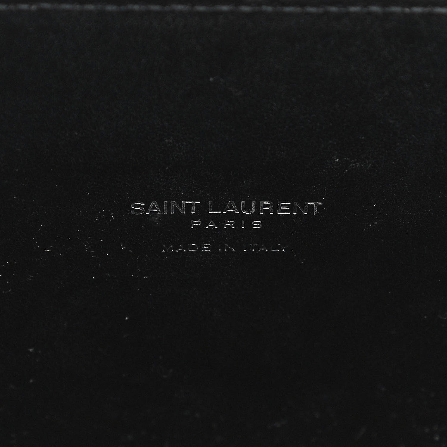 Saint Laurent Calfskin Crocodile Embossed Baby Sac De Jour Black 6 of 14