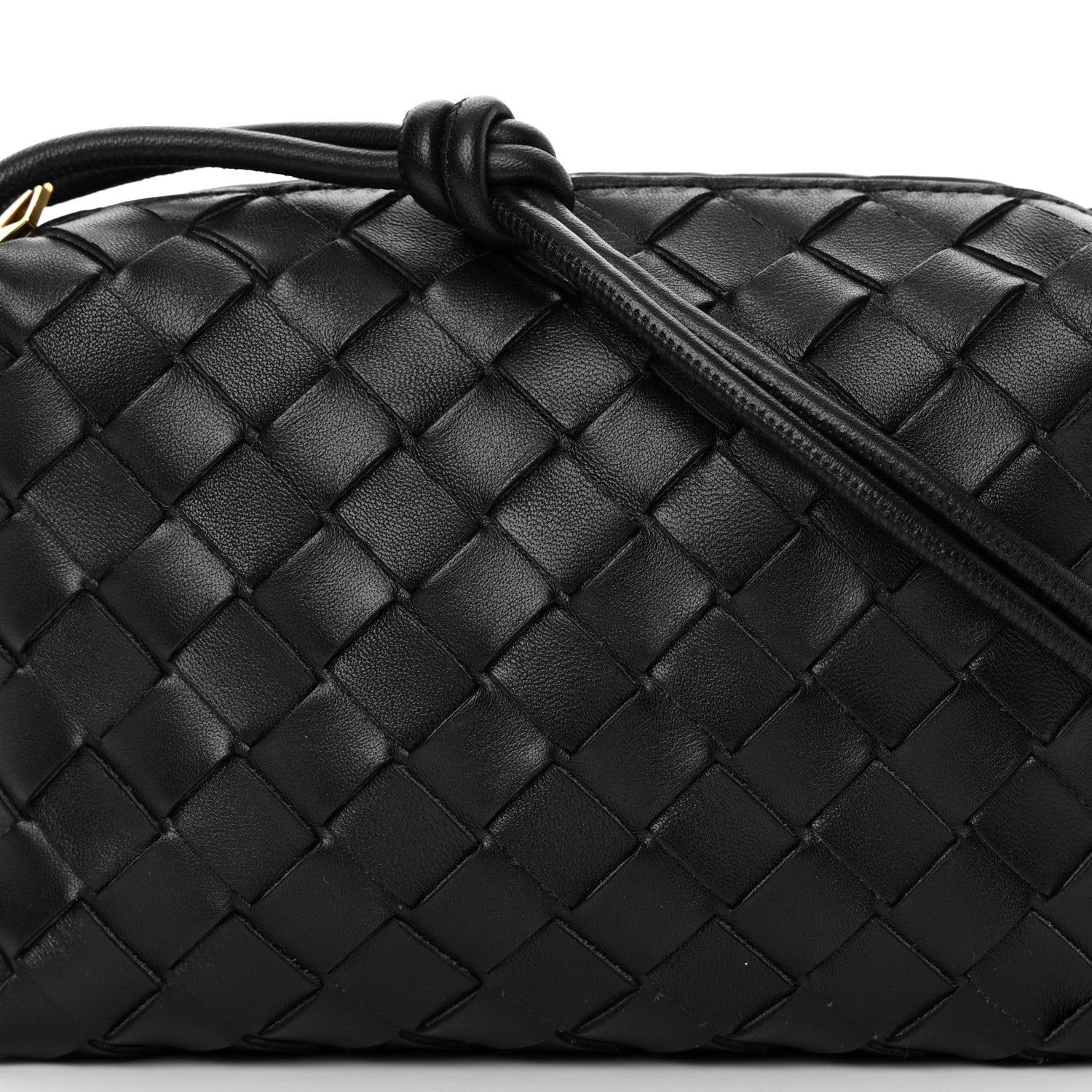 Bottega Veneta Nappa Intrecciato Mini Loop Camera Bag Black 7 of 9