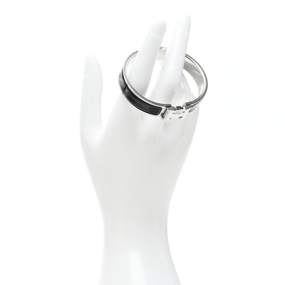 Hermes Enamel Narrow Clic Clac H Bracelet PM Black 2 of 5