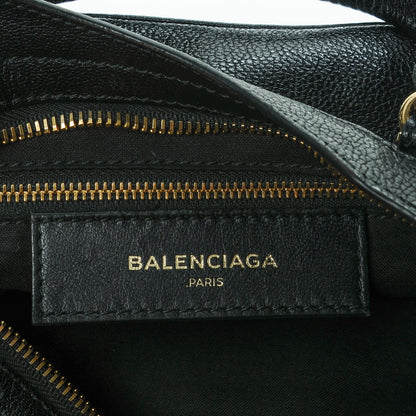 Balenciaga Chevre Gold Metallic Edge Hardware Mini City Black 7 of 9