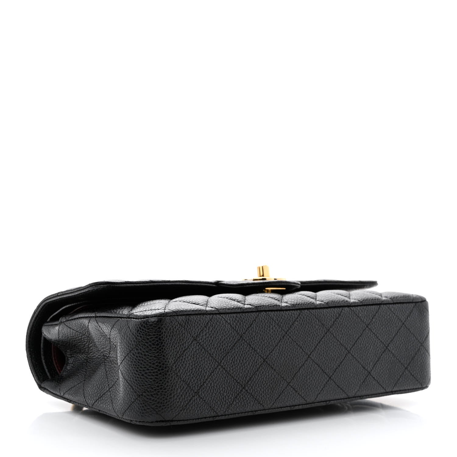 Chanel Caviar Quilted Medium Double Flap Black 4 of 12