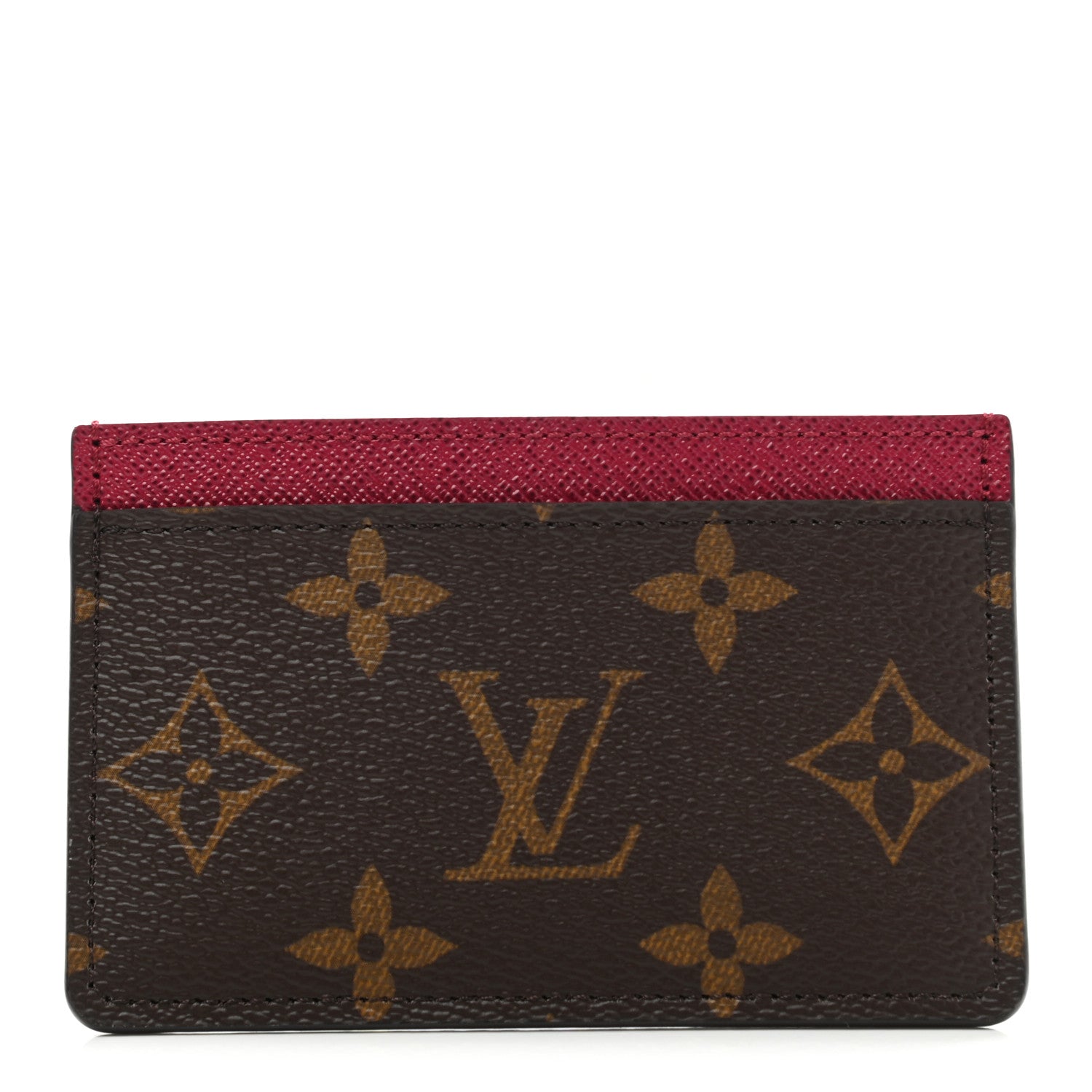 Louis Vuitton Monogram Card Holder Fuchsia 1 of 7
