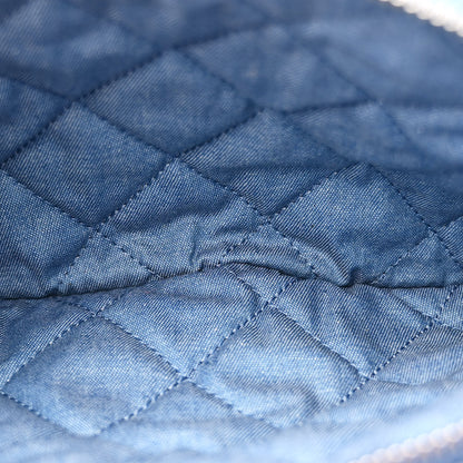 Chanel Denim Quilted Chanel 22 Blue 7 of 12