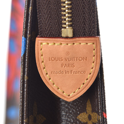 Louis Vuitton Monogram Jungle Dots Toiletry Pouch 26 Coquelicot Denim 7 of 8