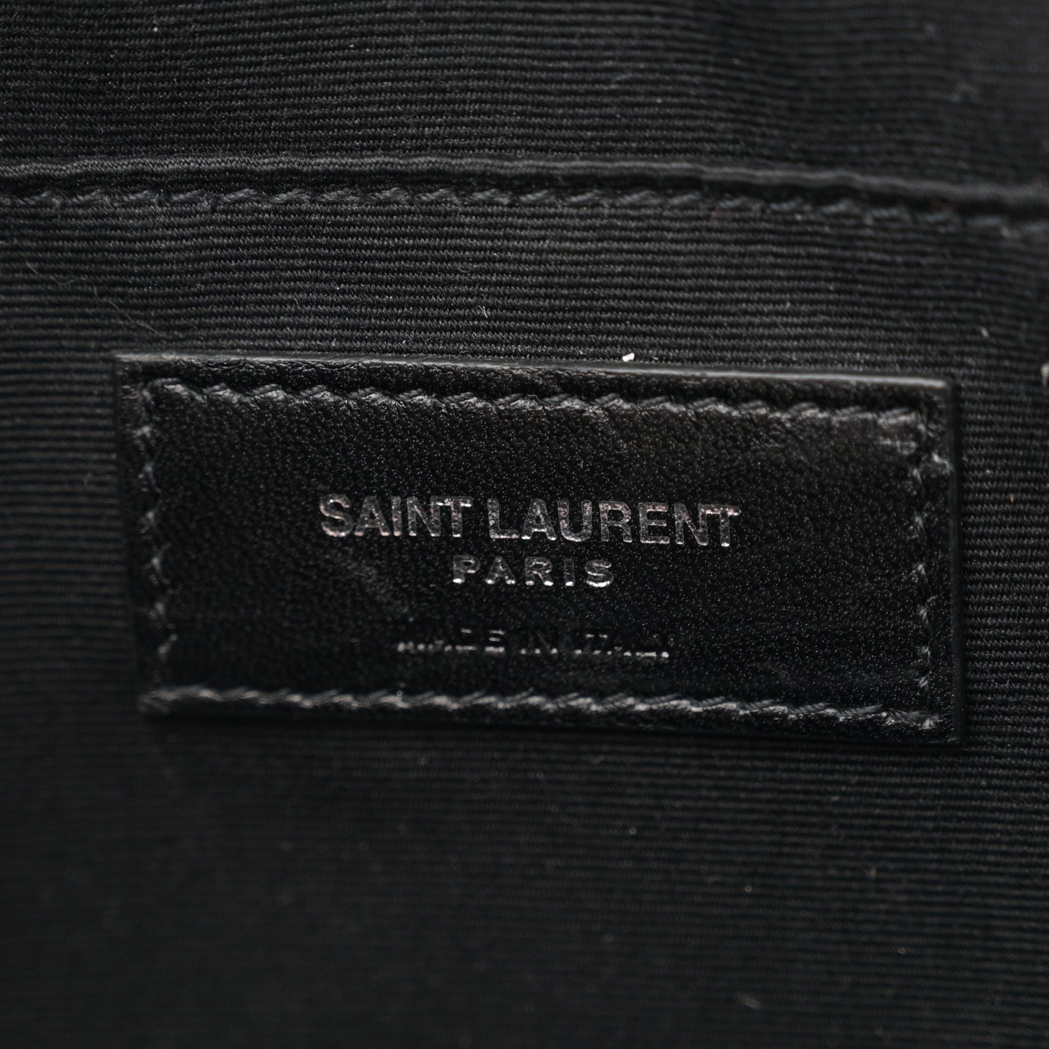 Saint Laurent Lambskin Monogram Small Lou Camera Bag Asphalt 6 of 14