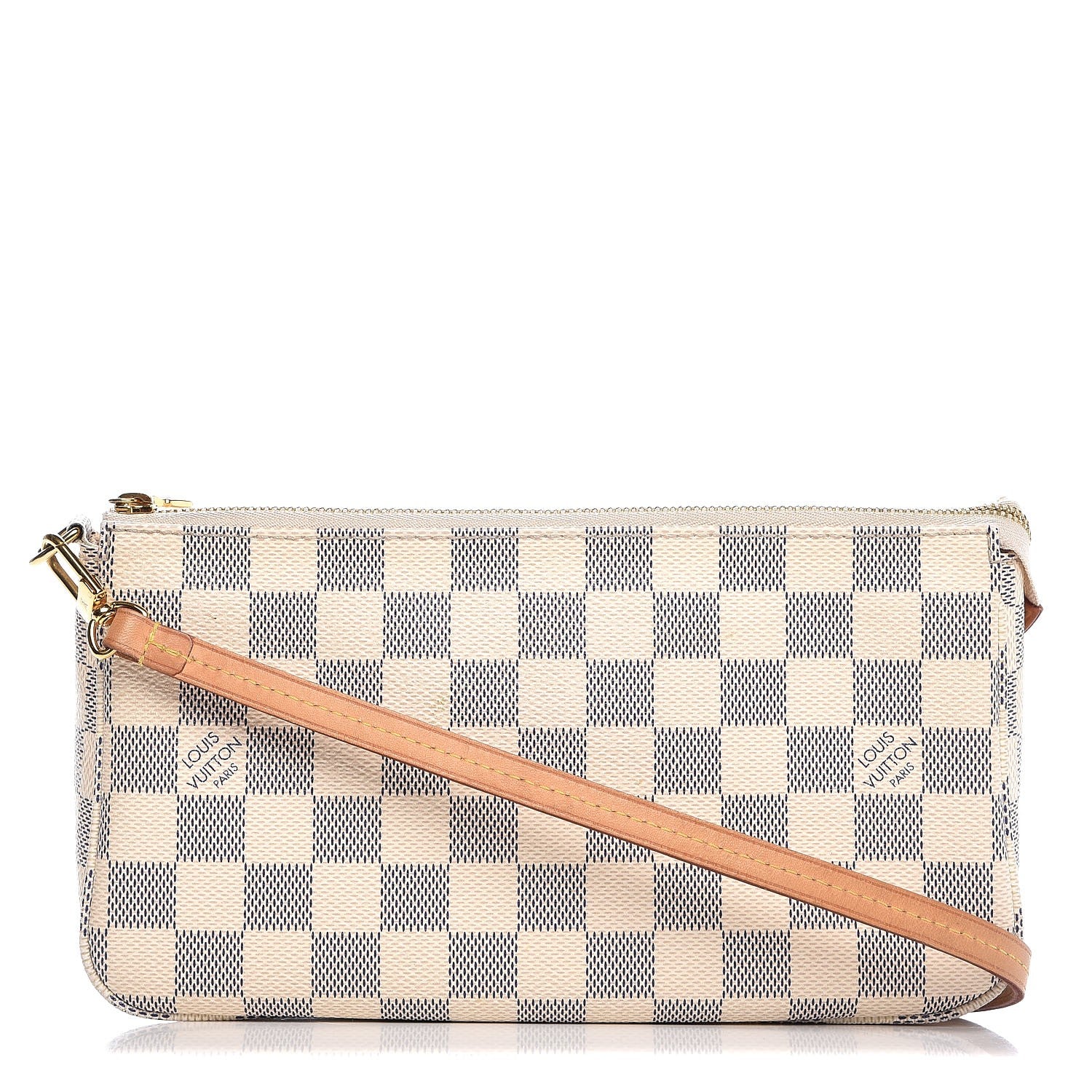 Louis Vuitton Damier Azur Pochette Accessories NM 1 of 9