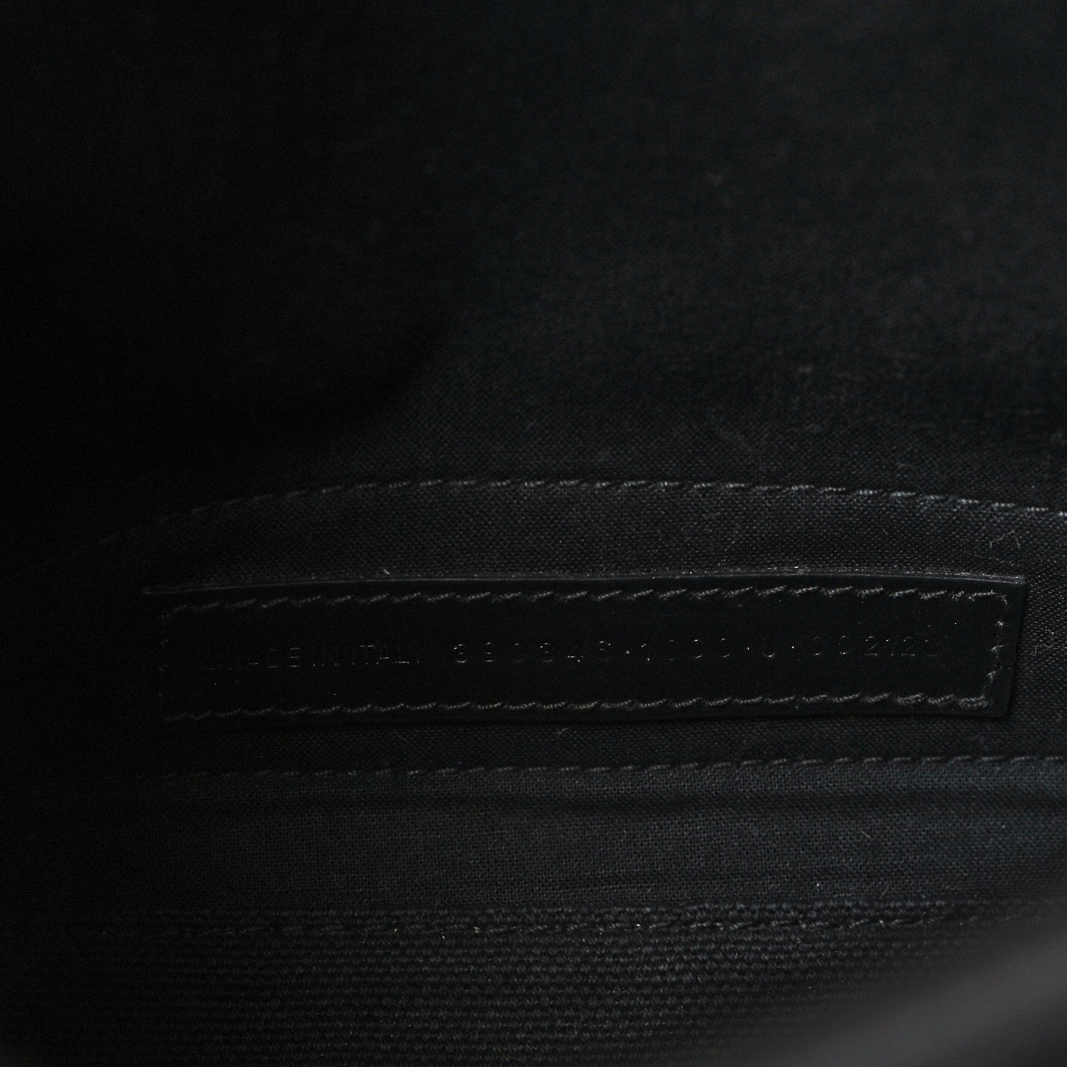 Balenciaga Cotton Canvas Calfskin Navy Cabas XS Black 7 of 9