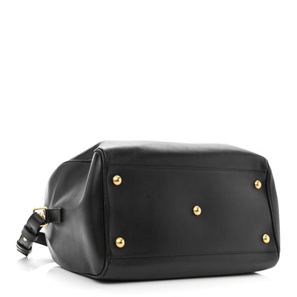Saint Laurent Calfskin Classic Duffle 6 Black 4 of 15