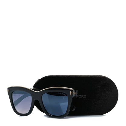 Tom Ford Julie Square Sunglasses TF685 Black 8 of 8