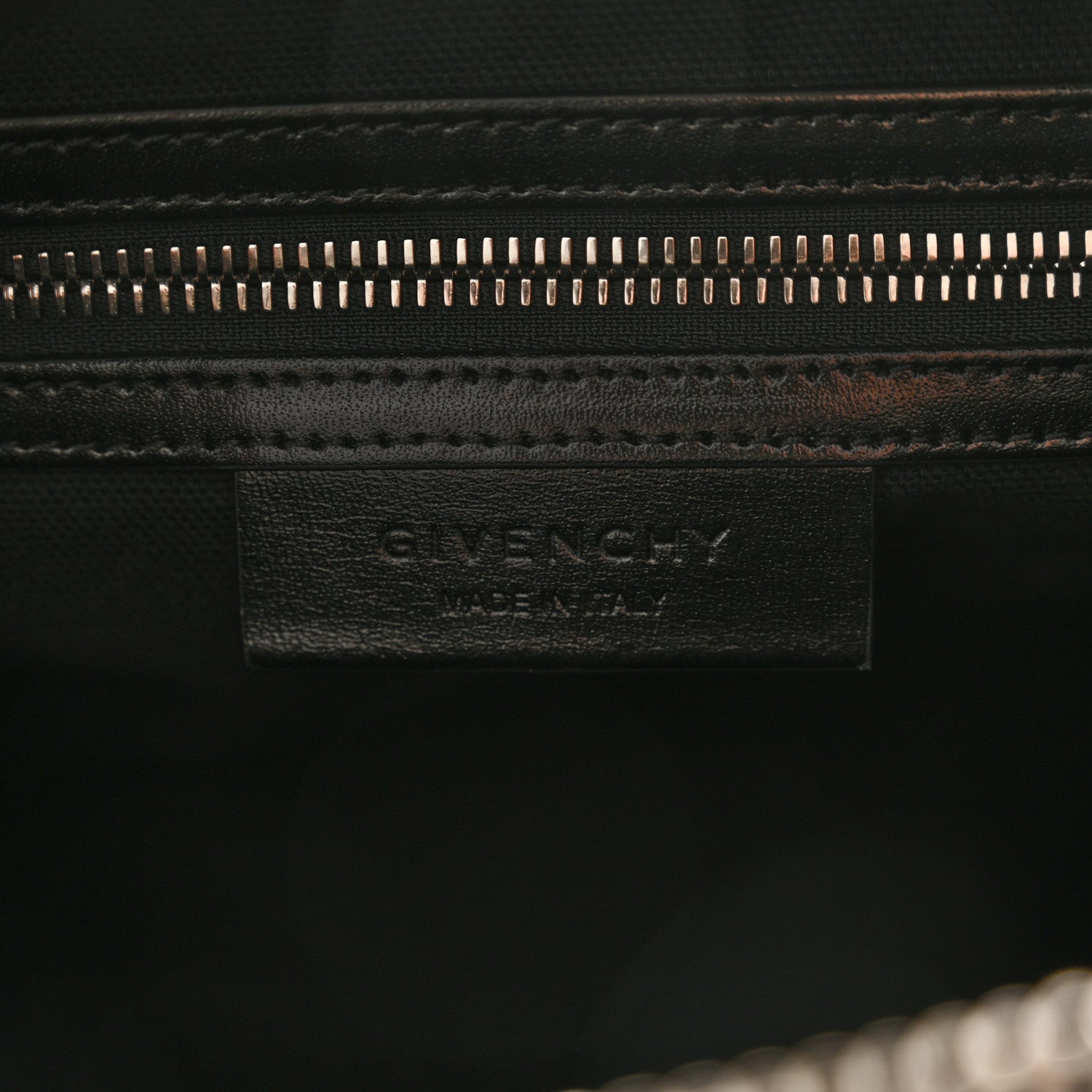 Givenchy Shiny Lord Calfskin Small Antigona Black 6 of 10