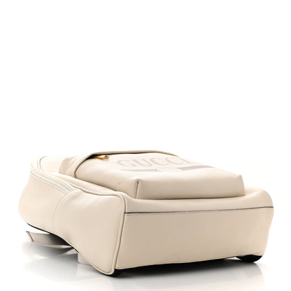 Gucci Calfskin Logo Day Backpack Mystic White 4 of 13