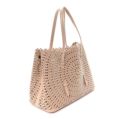 Alaia Calfskin Vienne Mina 32 Bag Sandy 3 of 9