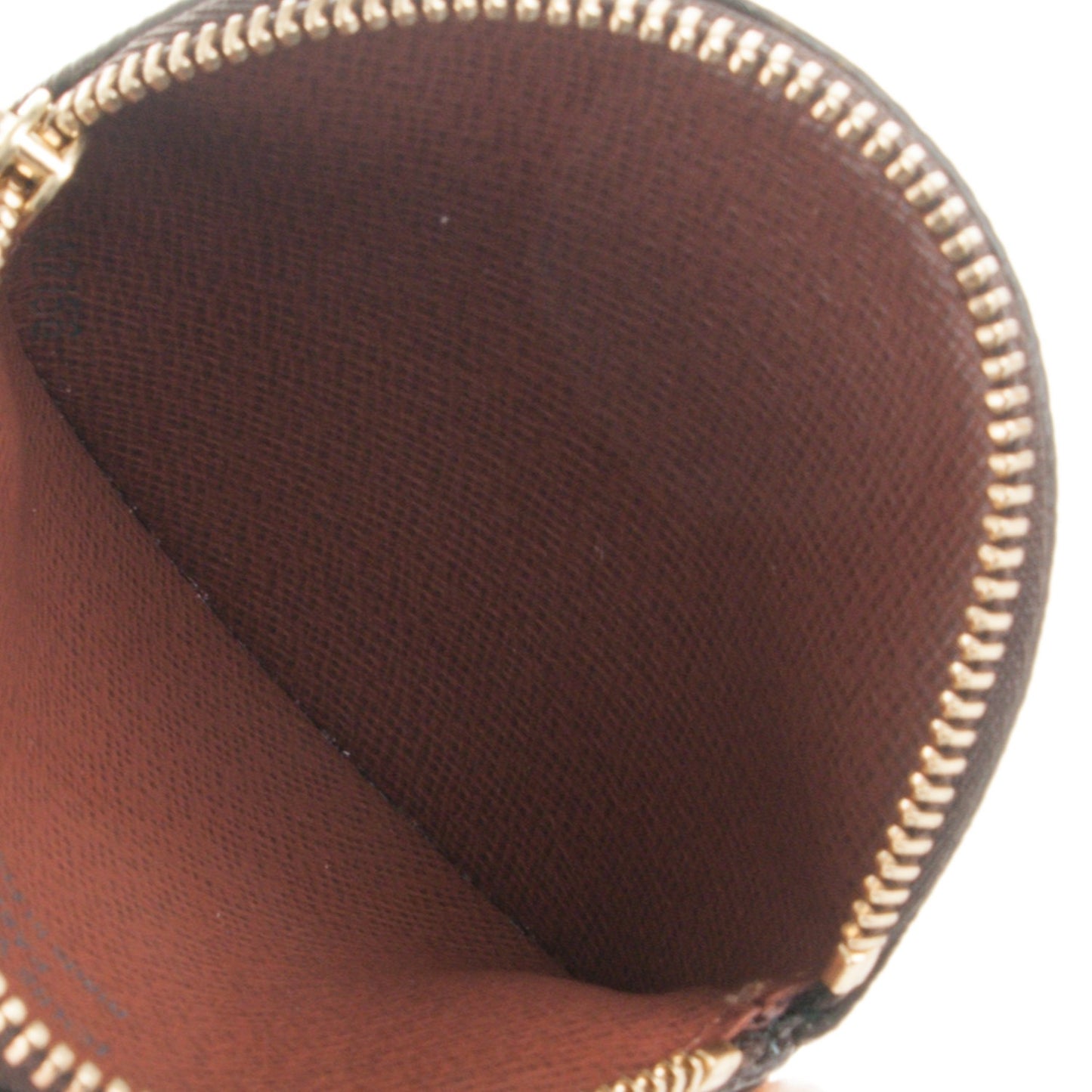 Monogram Round Coin Purse