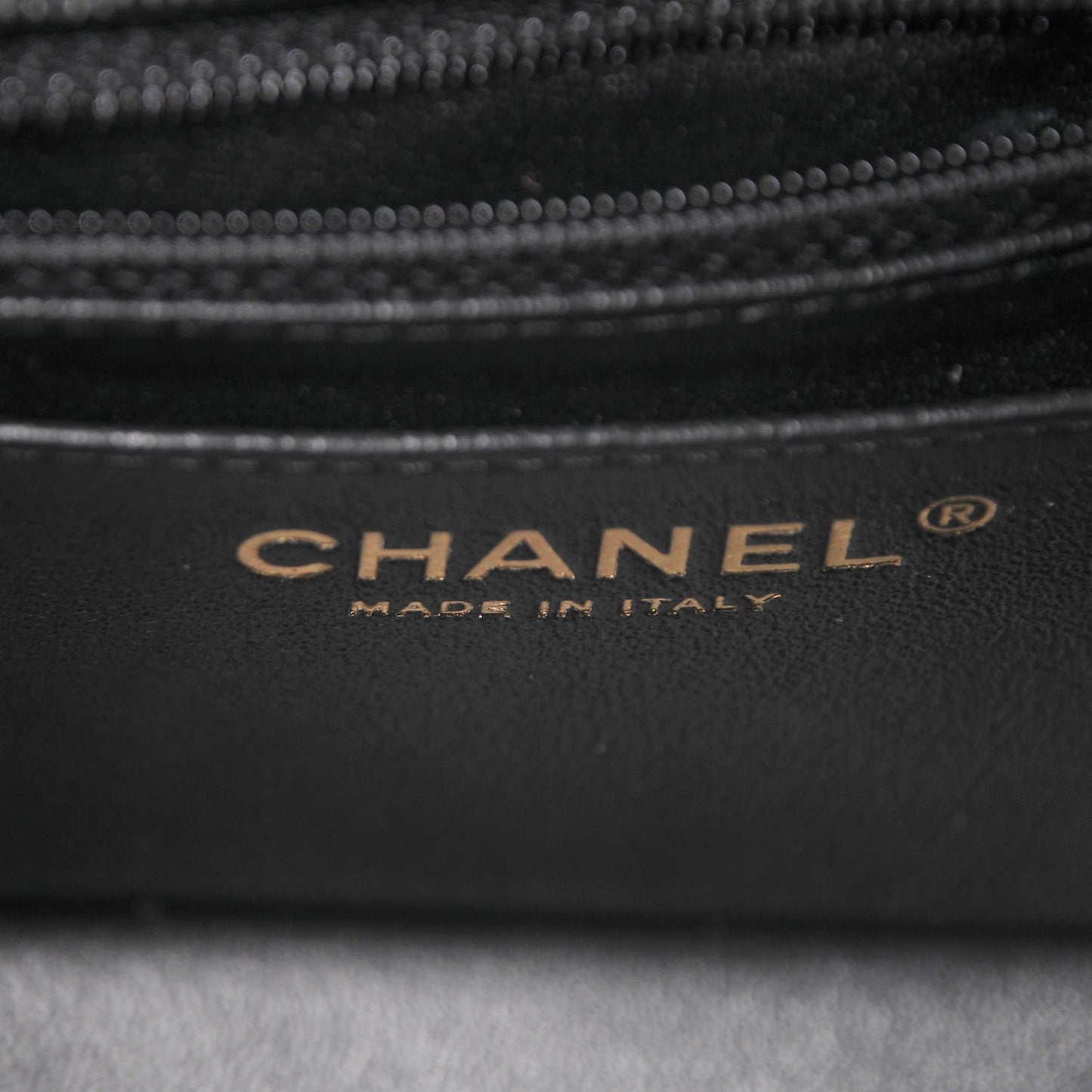Caviar Quilted Mini Rectangular Flap Black