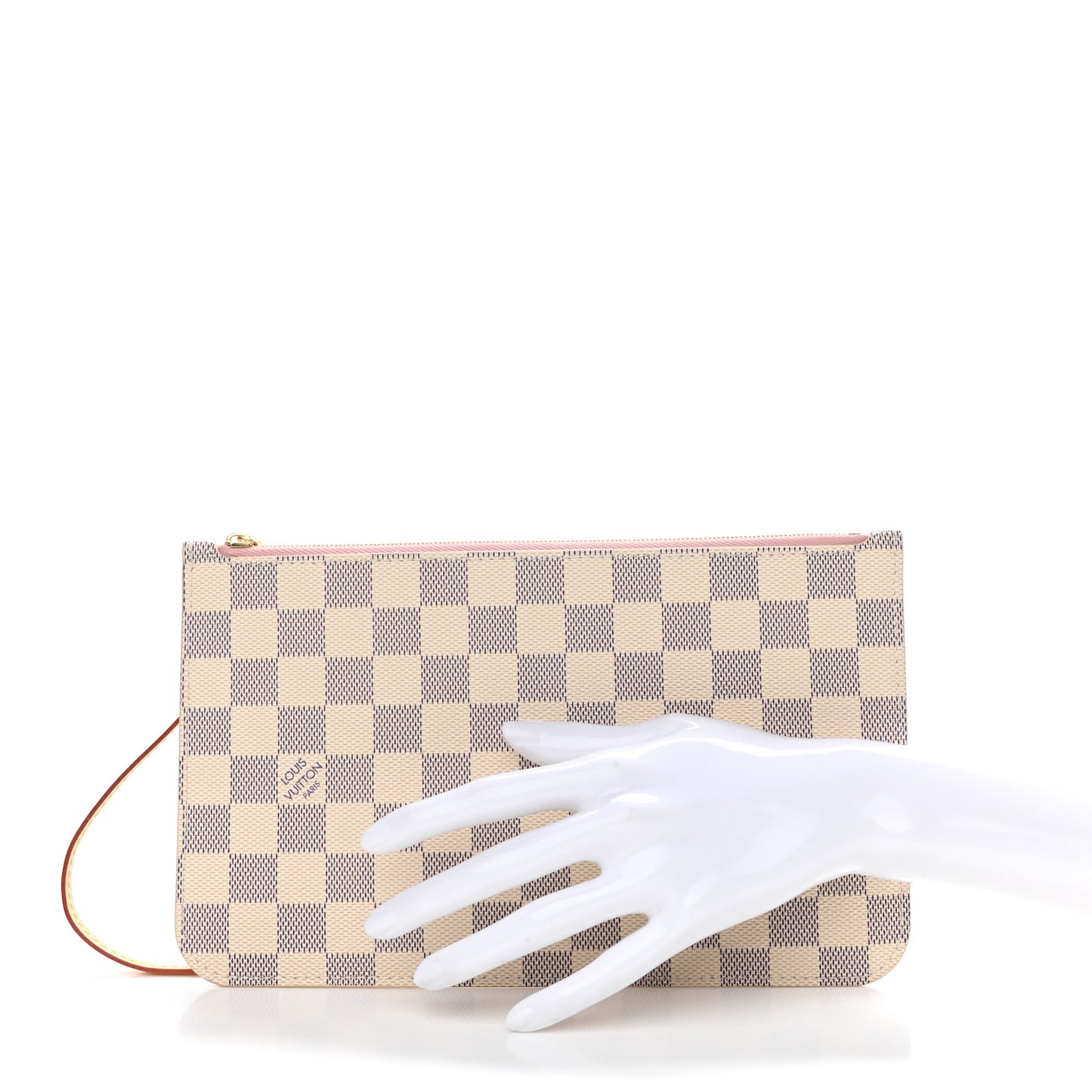 Damier Azur Neverfull MM GM Pochette Rose Ballerine