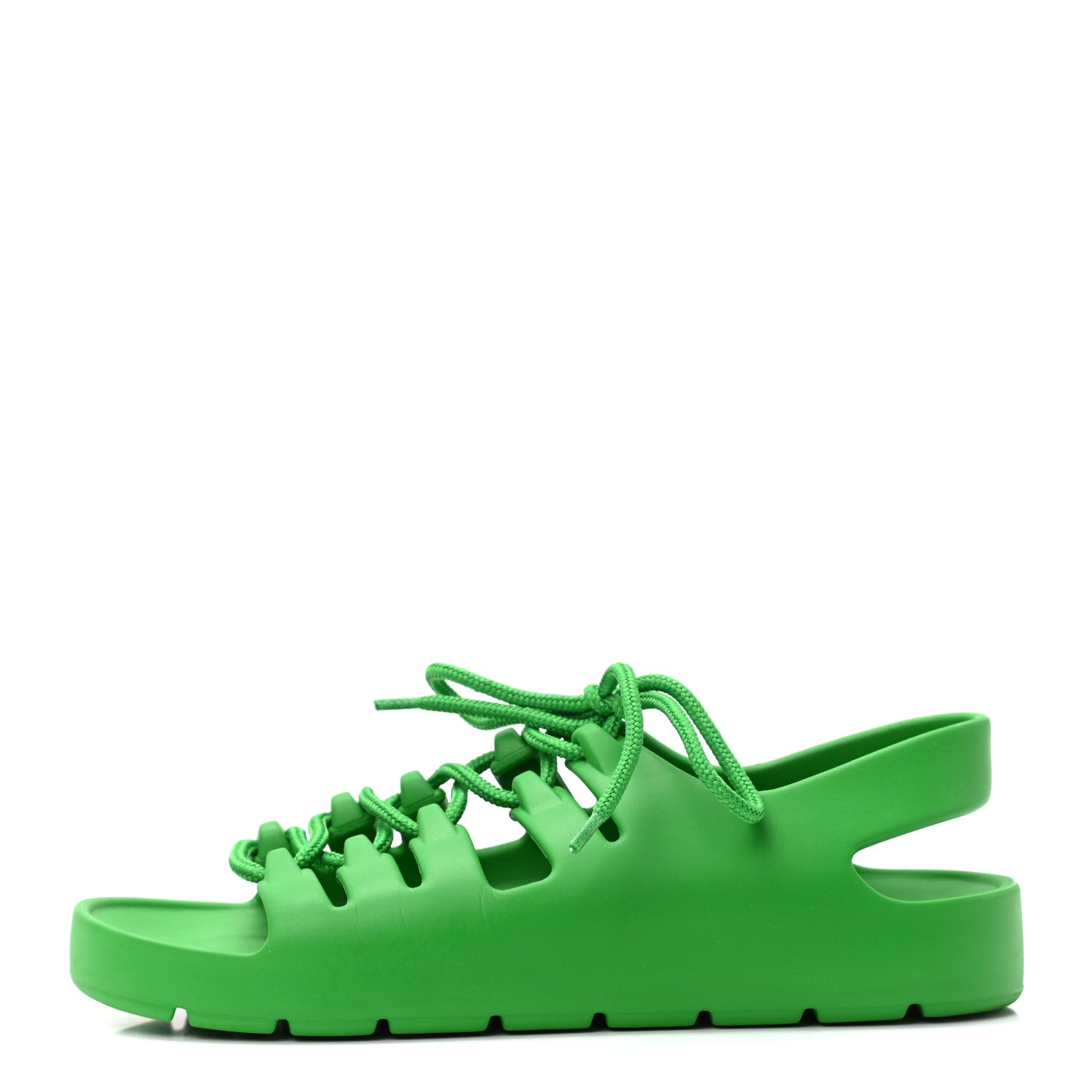 Bottega Veneta Rubber Jelly Sandals 36 Grass 1 of 7
