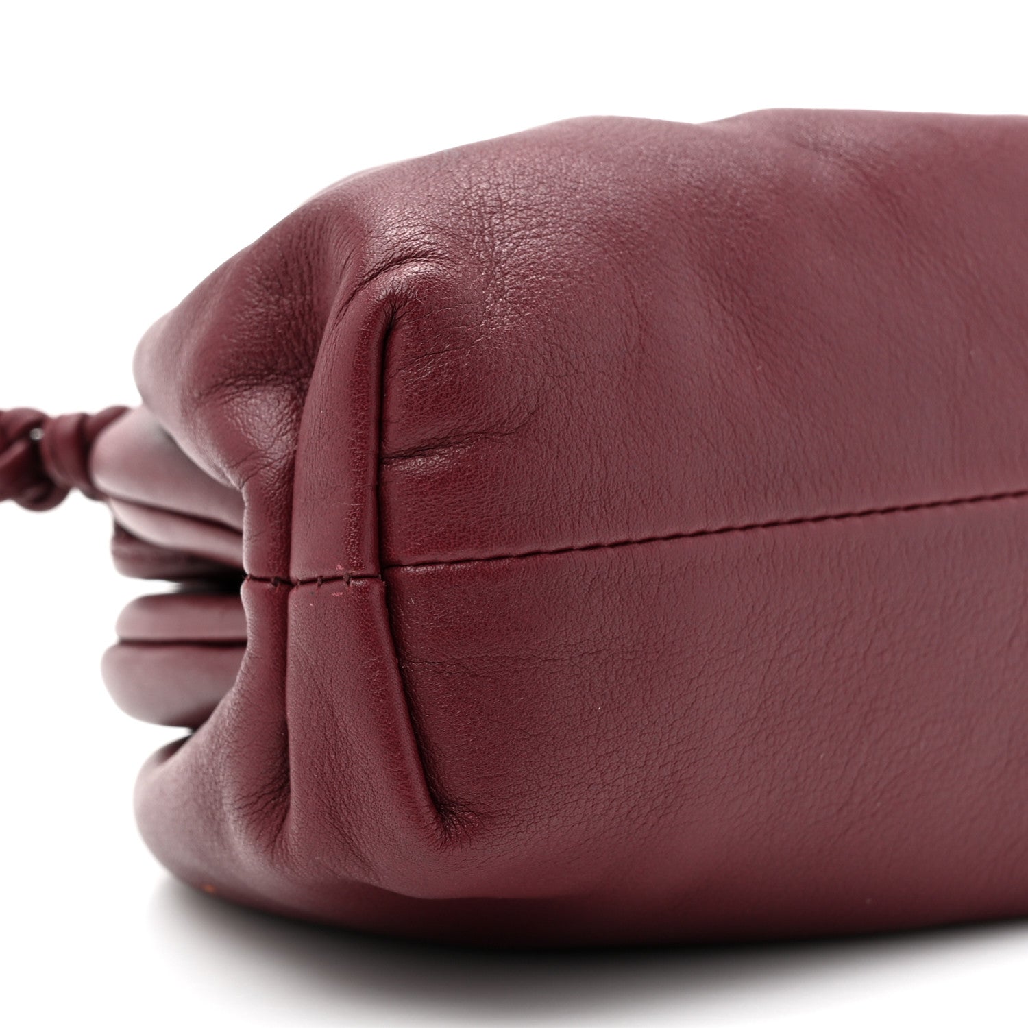 Bottega Veneta Butter Calfskin The Mini Pouch Bordeaux 10 of 13