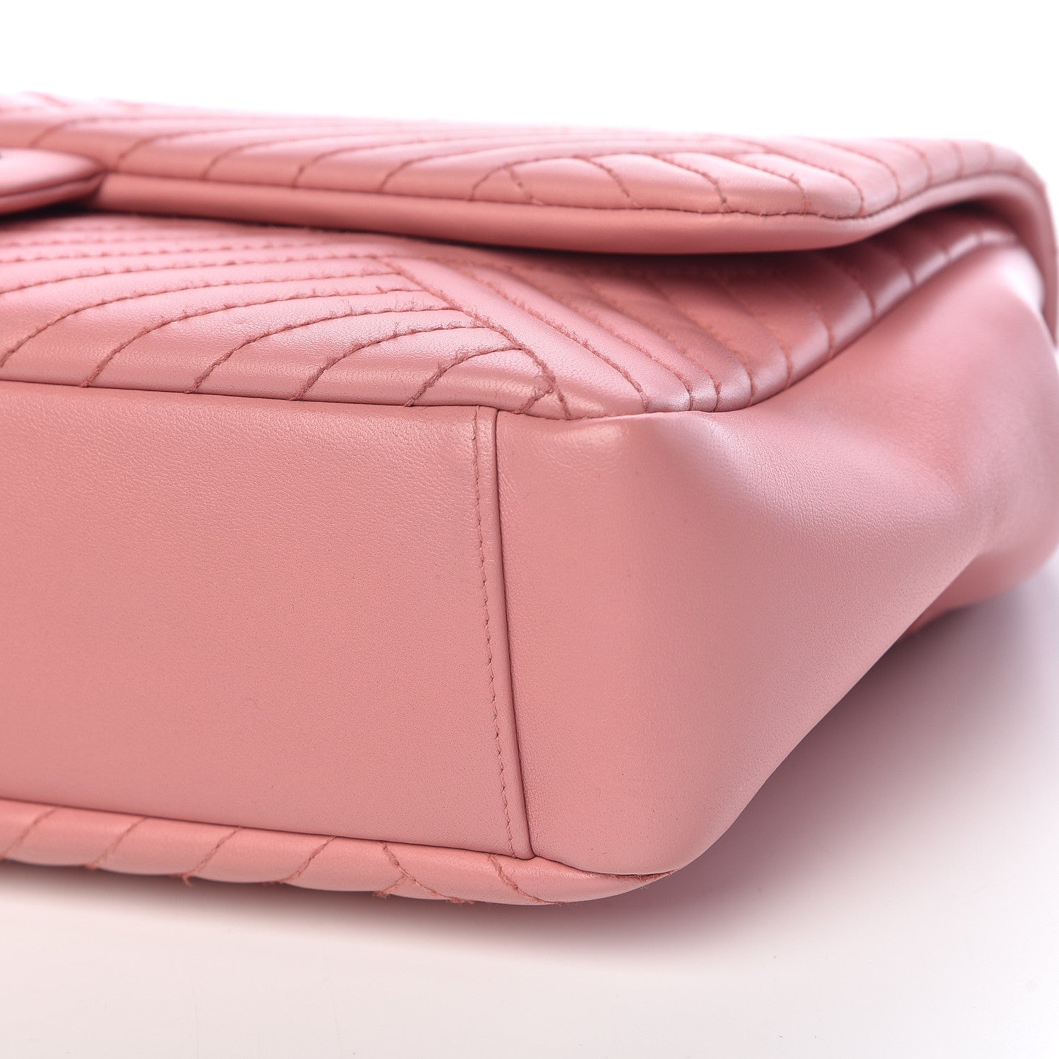 Chanel Lambskin Quilted Large CC Crossing Flap Pink 11 of 11