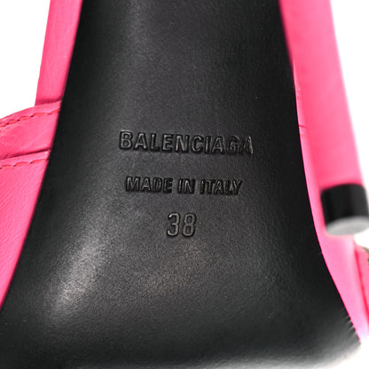 Balenciaga Agneau Arena Cagole 110mm Sandals 38 Fluo Pink 8 of 10