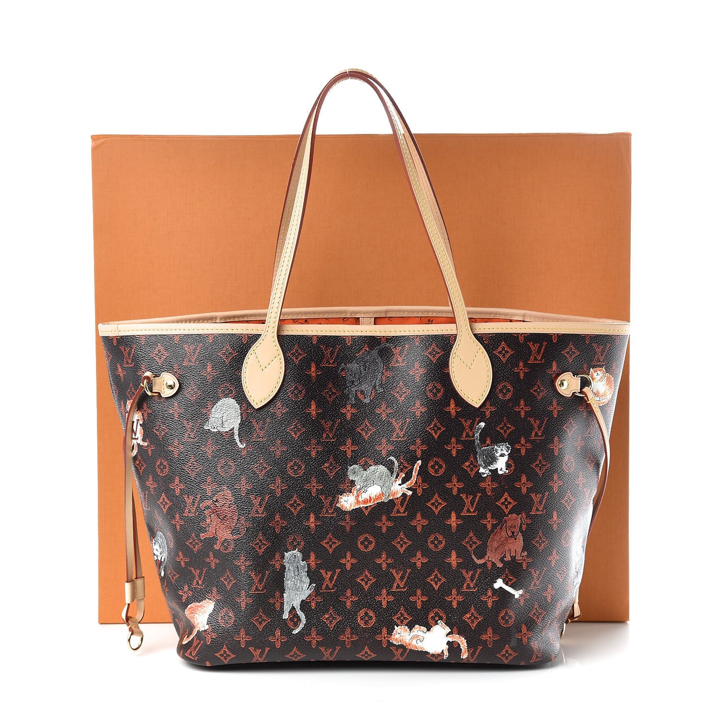 Catogram Neverfull MM Marron