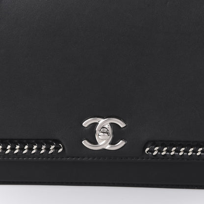 Chanel Calfskin Medium Braided Chic Flap Black 10 of 11
