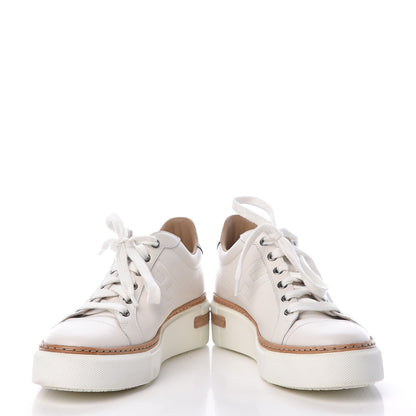 Hermes Calfskin Polo Sneakers 37 White 5 of 17