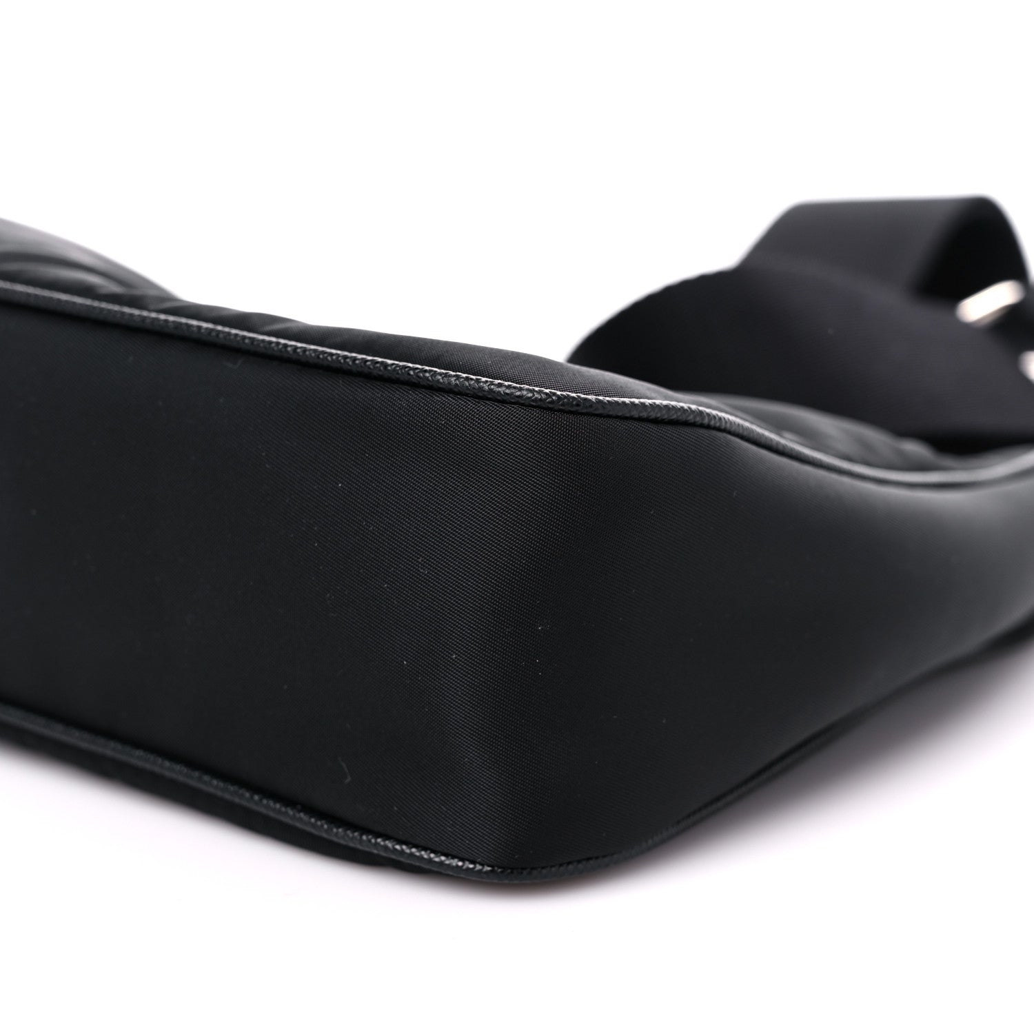 Prada Nylon Re-Edition 2005 Shoulder Bag Black 8 of 8