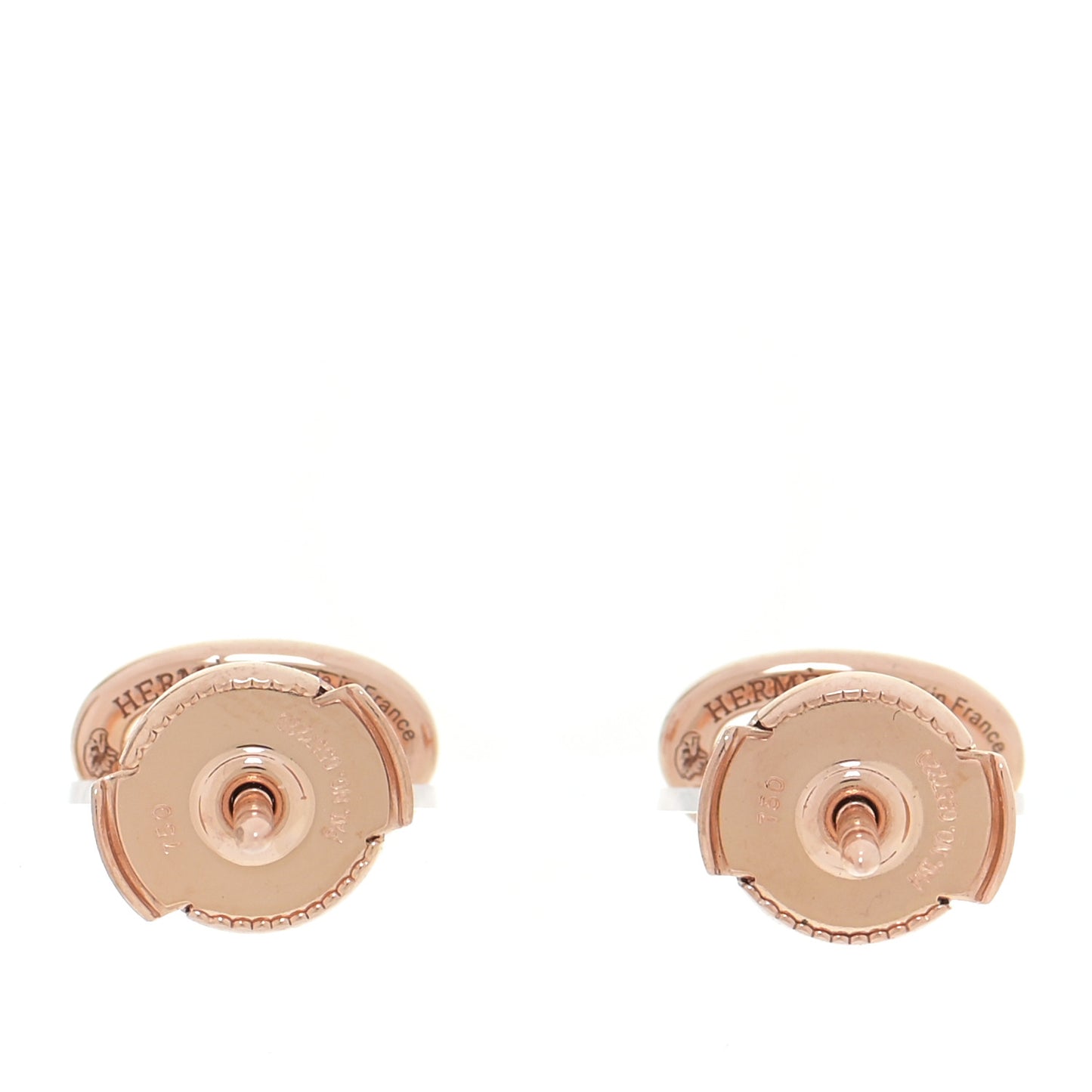18K Rose Gold TPM Farandole Stud Earrings