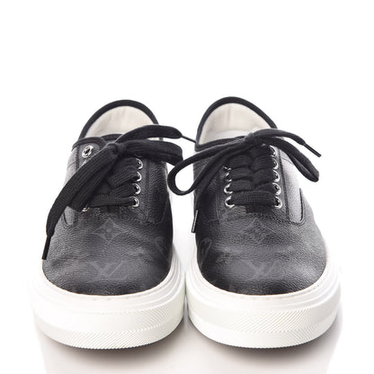 Louis Vuitton Monogram Eclipse Trocadero Sneakers 5 Black 2 of 8